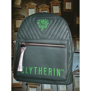 Harry Potter Slytherin Mini Backpack Danielle Nicole Quilted Universal Studios